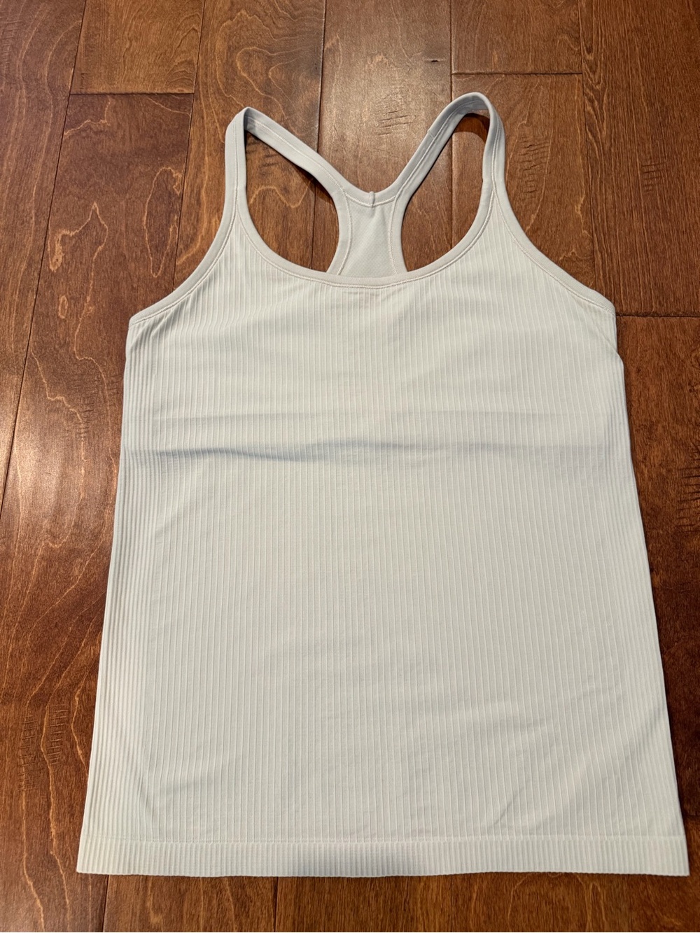 Lululemon Womens Swiftly Ribbed Racerback Tank Top - Light tan- sz 12-